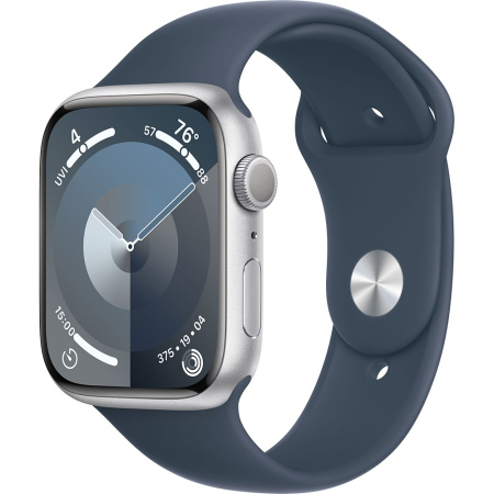 Смарт-часы Apple Watch Series 9, 41 мм, серебристые